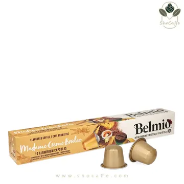 کپسول قهوه نسپرسو بلمیو با طعم کرم بروله Belmio Créme Brulée کپسول قهوه نسپرسو بلمیو با طعم کرم بروله Belmio Créme Brulée